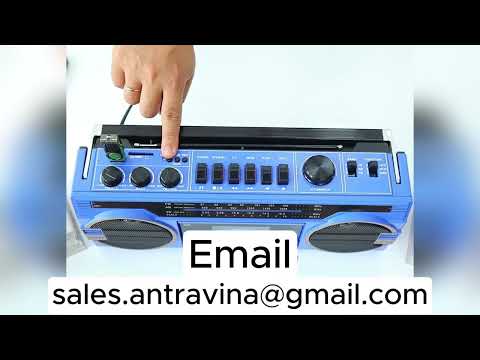 Testing Retro Radio Cassette EL-149BT  – Bluetooth, SD, Multi-Band Radio, Dual Speakers & Free USB