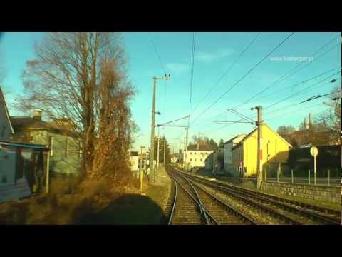 Rudolfsbahn - Führerstandsmitfahrt von Weissenbach a.d. Enns - Kleinreifling - Steyr - St.Valentin