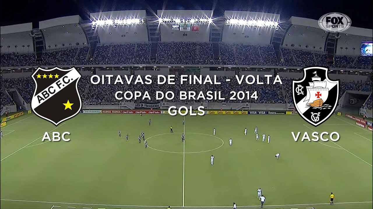 Gols - ABC-RN 2 x 1 Vasco-RJ - Copa do Brasil - 02...
