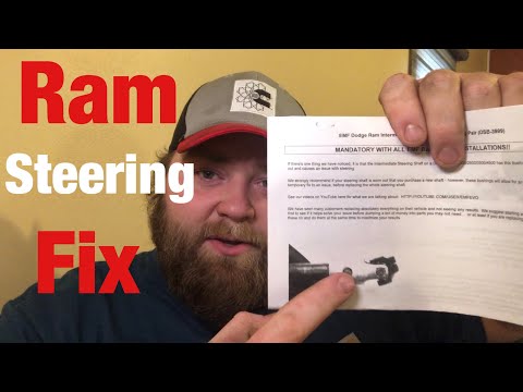 Dodge Ram 3500 Steering Shaft Fix - EMF - RV Transport