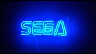 Arcade Room Decor 5 - SEGA Neon Light by  Queen Sense Unboxing & Review