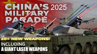 China set to showcase new weapons during military parade, including a giant laser weapons