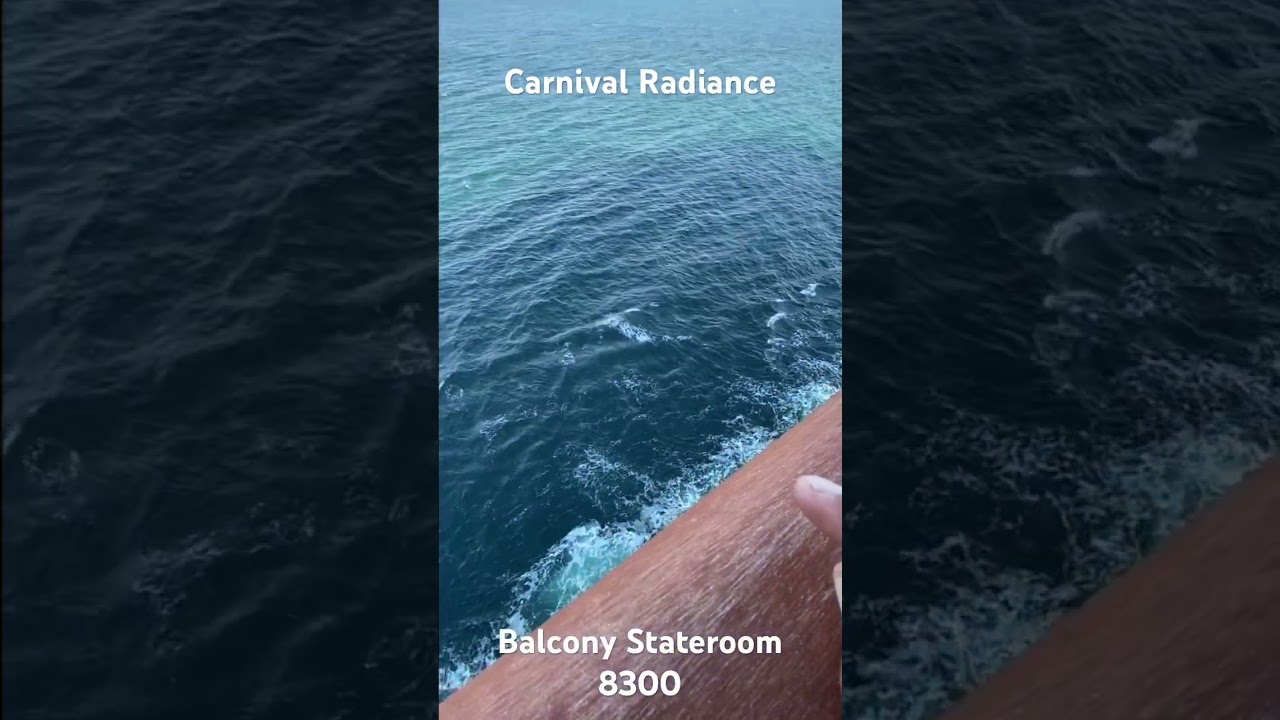 Carnival Radiance - Cabin 8300 - Video 1