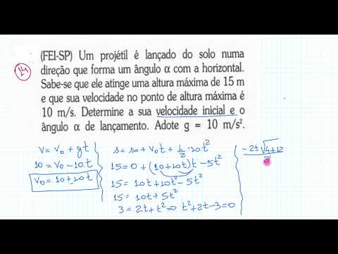 Física no Vestibular - FV FEISP 0014