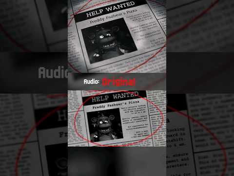 old vs new, FNAF 1 Rap edition #fnaf #fivenightsatfreddys #jtmusic