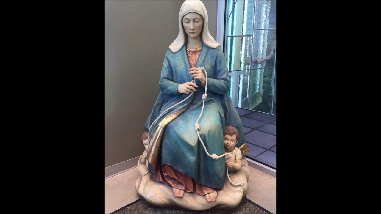 Seus negócios andam meio enroscados  Maria Desatadora dos nós vai te ajudar