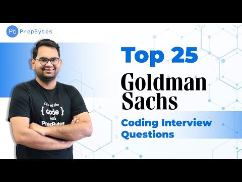 Goldman Sachs Top 25 Coding Interview Questions
