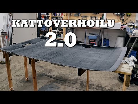 Kattoverhoilu 2.0 - Golf mk3 VR6 Ep 22