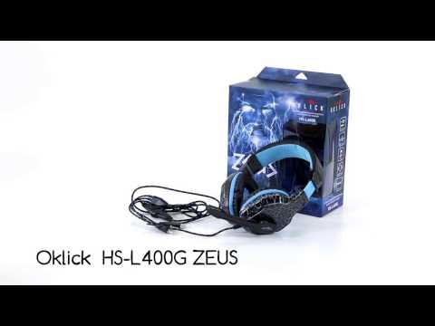 Миниатюра изображения товара Наушники-гарнитура Оклик HS-L400G Zeus