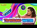Communicating Vessels Science Activity Traveling Water Trick Simple Science Experiment For Kids
