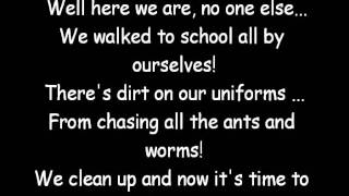 The White Stripes- We are going to be friends lyrics