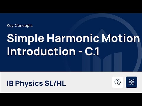 Simple Harmonic Motion - Introduction [IB Physics SL/HL]