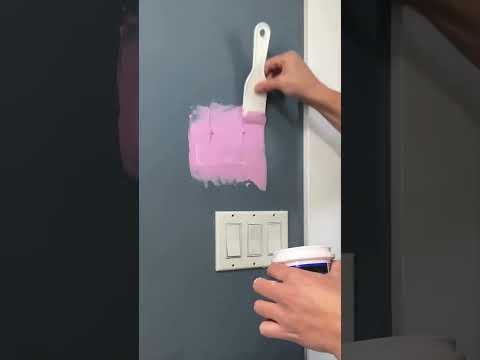 Goes on Pink. Dries White—DRYDex Spackling