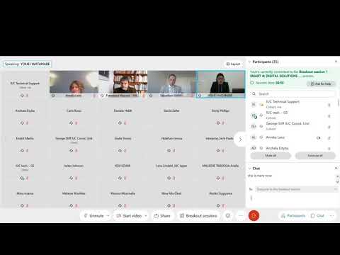 Morning Subplenary 1 - Smart and digital solutions to drive a green recovery