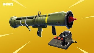FORTNITE PRESENTA SU NUEVO LANZA MISILES TELE-DIRIGIDO