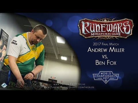 FFG Worlds 2017: Runewars Minis - Final Match