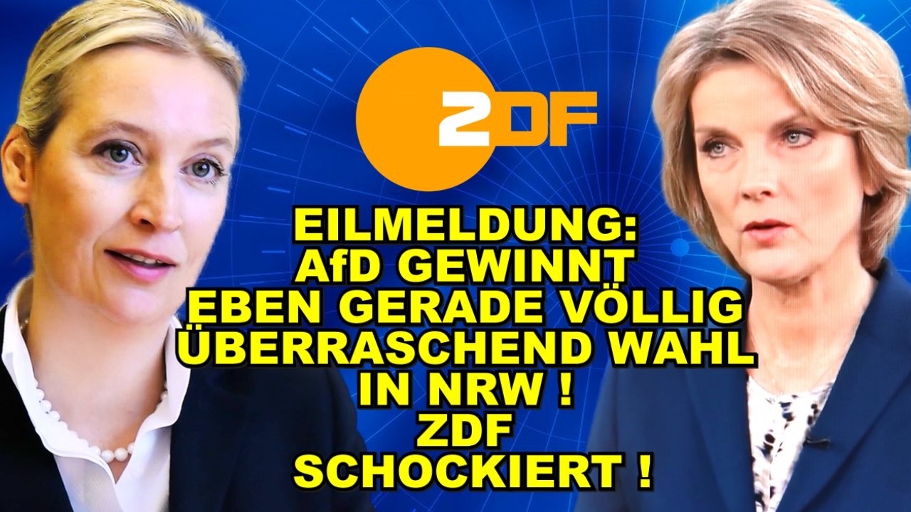 EIL: AfD GEWINNT NRW-WAHL EBEN gerade!