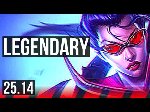VAYNE vs FIORA (TOP) | 9/0/5, Legendary | KR Master | 25.14