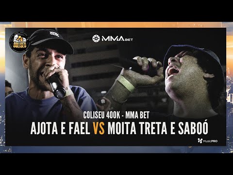 (GASTAÇÃO) MOITA TRETA (SP) E SABOÓ (SP) X AJOTA (SP) E FAEL - BATALHA DO COLISEU - EDIÇÃO MMA BET