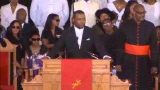 Video thumbnail of "New Hope Baptist Church Mass Choir The Lord Is My Shepherd Whitney Houston Homegoing 2012"