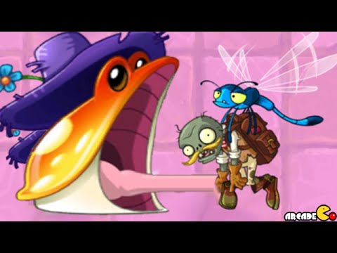 Plants vs. Zombies 2 - Lost City Part 2 Toadstool Pinata No Sun Challenge Pinata Party 6/26! (PVZ 2)