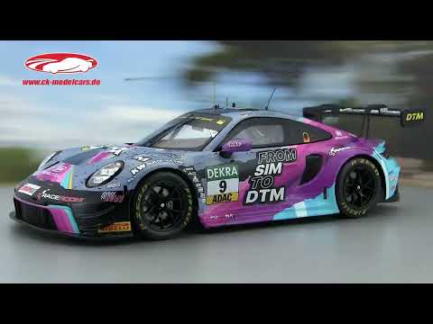 Ixo 1:18 Porsche 911 (992) GT3 R #9 DTM 2023 Tim Heinemann Ixo 1:18 Porsche 911 (992) GT3 R #9 DTM 2023 Tim Heinemann