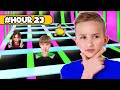 Vlad S Birthday In Extreme TRAMPOLINE PARK 24 HOUR CHALLENGE