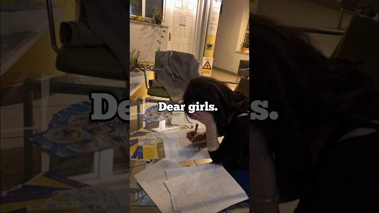 Dear girls study so hard 🔥💯👍. #motivation #shorts #2023