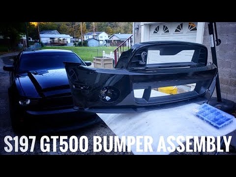 S197 GT500 Conversion | Front Bumper Assembly