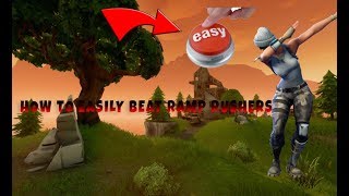 HOW TO EASILY STOP RAMP RUSHERS IN FORTNITE