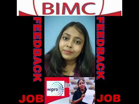 Expressing her experience about BIMC💚❤️