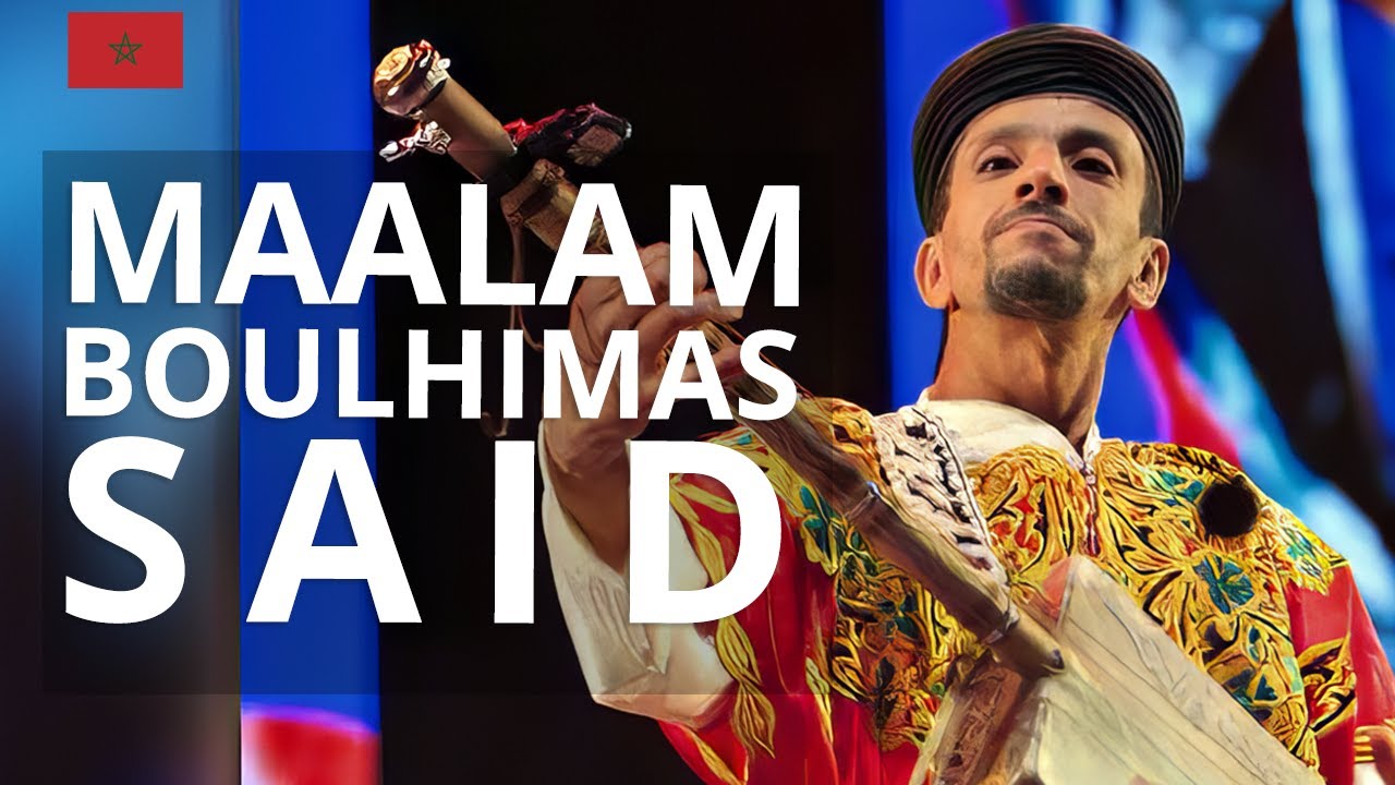 Morocco Gnawa Music - Maalam Said Boulhimas At Restaurent Les Remparts