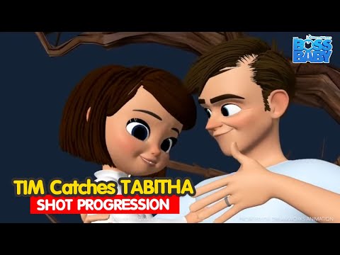 Tim’s Tree Catch Scene | Boss Baby Animation Breakdown