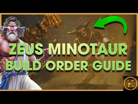 Zeus Minotaur Rush Build Order - Age of Mythology Retold Guide