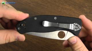 Spyderco Tenacious (C122GP) - відео 9