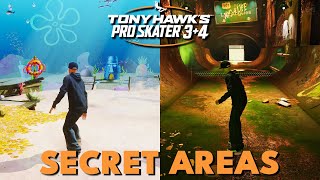 Download lagu Tony Hawk Pro Skater 3 4 - ALL SECRET AREAS! mp3