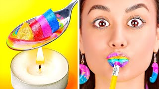 FUN DIY MAKEUP IDEAS || Cool Ways To Fix And Reuse Makeup by 123 GO Like!