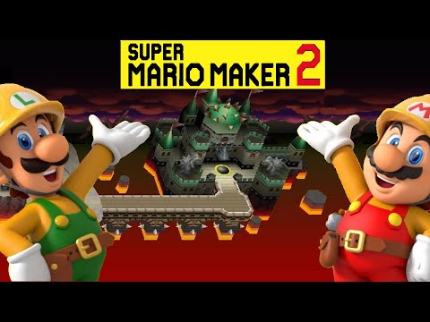 New Super Mario Bros.: World 8 Remade in Super Mario Maker 2