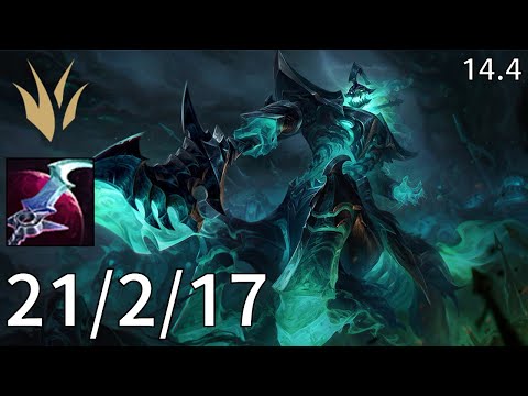 Hecarim Jungle vs Gragas - EUW Master | Patch 14.4