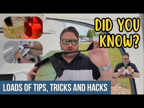 Tips, Tricks & Hacks for Caravans or Motorhomes!