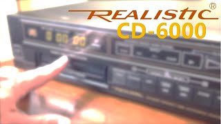 This 1988 CD Player Has Secret Tricks! Realistic CD-6000 Compact Disc Player Review
