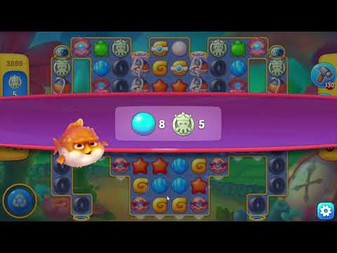 Fishdom 3899 Hard Level - NO BooSTERS