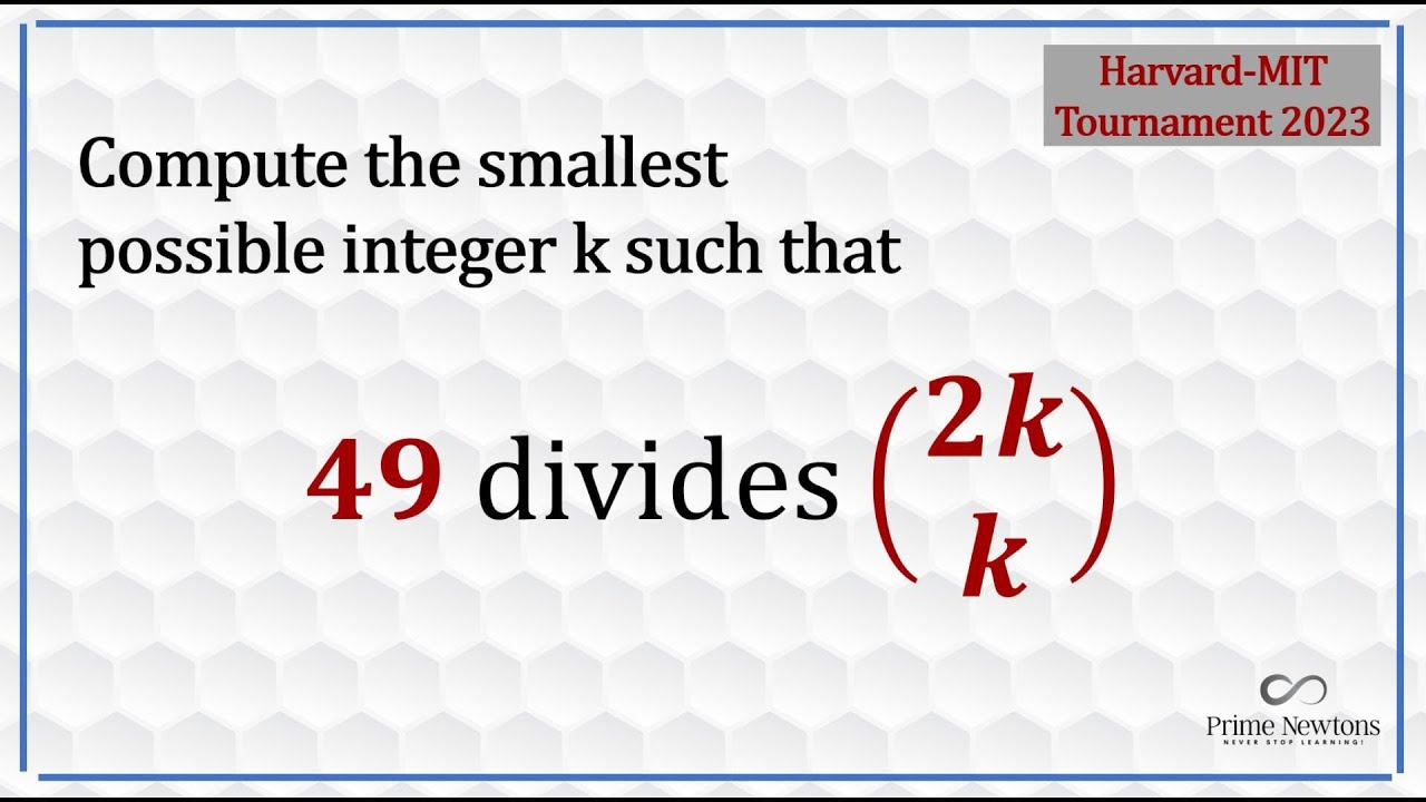 Compute the smallest integer k