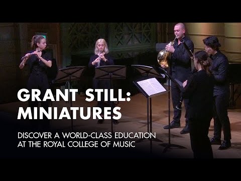 Grant Still: Miniatures for Woodwind Quintet