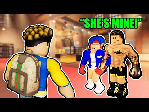 I FOUGHT A PROFESSIONAL BOXER For HITTING On My GIRLFRIEND In Roblox BOXING BETA!