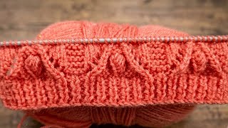 Knitting pattern for sweater/cardigan-sweater design/knitting pattern