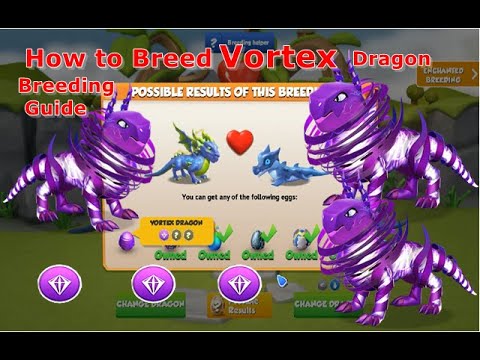 How to Breed Legendary Vortex Dragon-Dragon Mania Legends | Vortex Complete Breeding Guide | DML