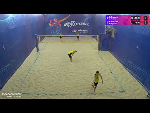 08:15 D. Shapoval / V. Kelbas - M. Bedukha / M. Kyselov 22.06.2022 | Winners Beach Volleyball