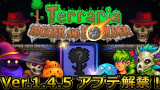 【テラリア】緊急！最新アップデートVer.1.4.5がやばすぎた...(Ver.1.4.5入門)