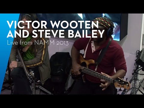 PreSonus—Live from NAMM 2013: Victor Wooten, Steve Bailey, and David 